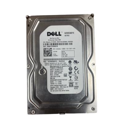 Disque Dur HDD DELL 500GB...